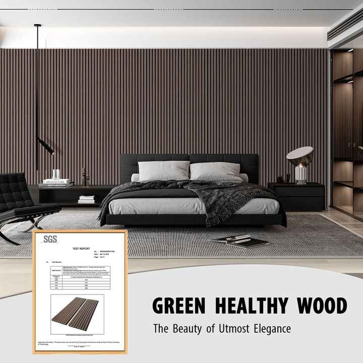 Современная внутренняя акустическая панель Akupanel для стен из ПВХ